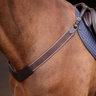 Shires Velociti Rapida Elasticated Breast Girth (Havana)