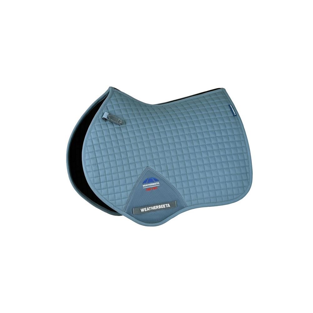 Weatherbeeta Prime Air-Tec Jump Shaped Saddle Pad (Washed Denim)