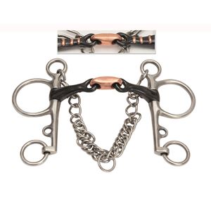 Shires Double Jointed Sweet Iron Pelham