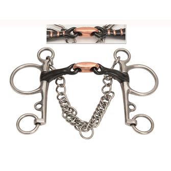 Shires Double Jointed Sweet Iron Pelham