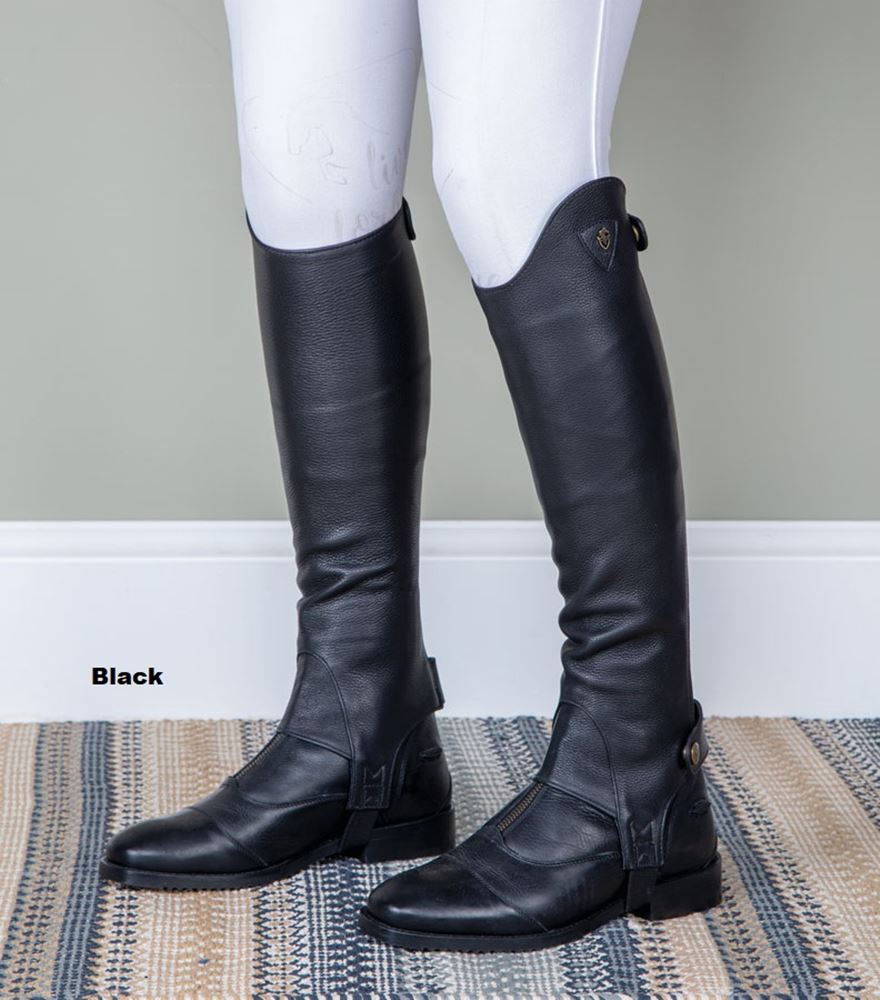 Shires Moretta Leather Gaiters - Adults