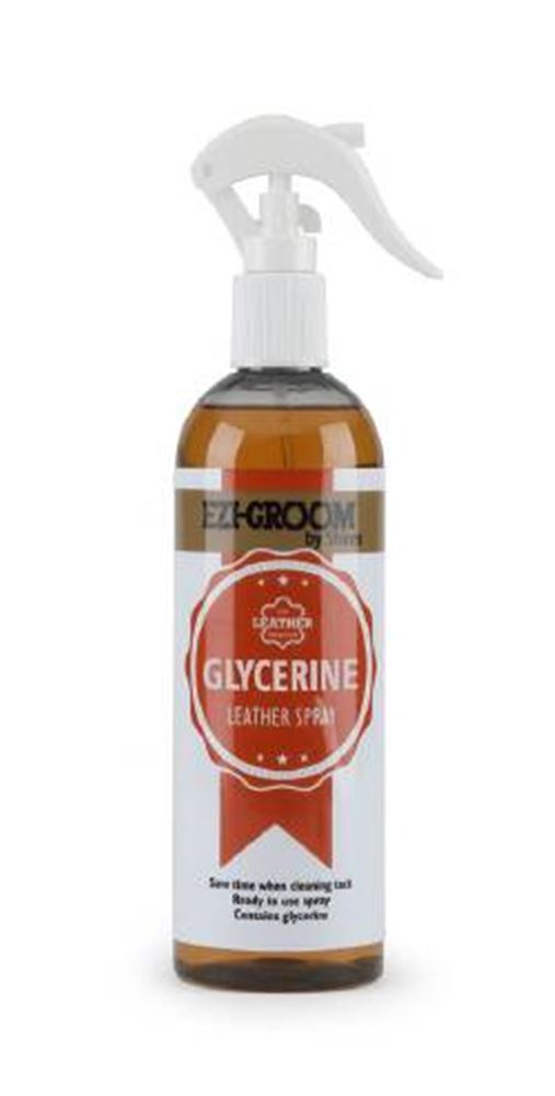 Shires EZI-GROOM GLYCERINE LEATHER SPRAY