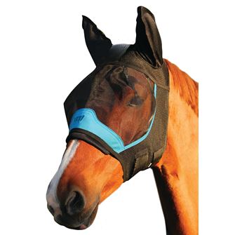 Woof Wear UV Fly Mask with Ears (Turquoise - Small)