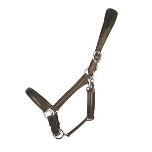 ProPresicce Softy Leather Head Collar by Hy Equestrian (Brown)