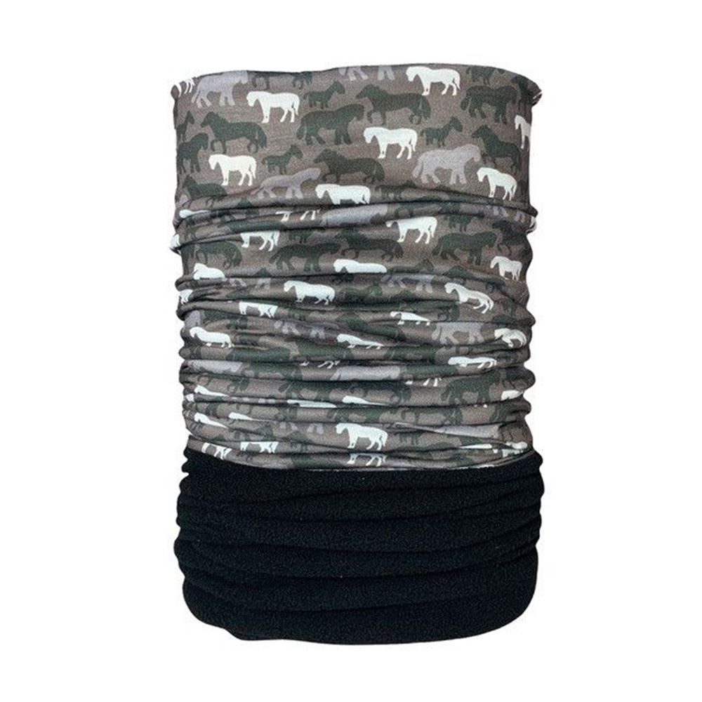 Cartmel Horse Printed Multi Function Scarf/ Snood