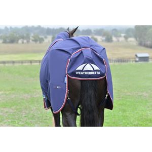 Weatherbeeta Comfitec Essential Turnout Detach-A-Neck - 220g (Navy/Burgundy)