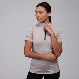 Shires Aubrion React Short Sleeve Base Layer (Sand)