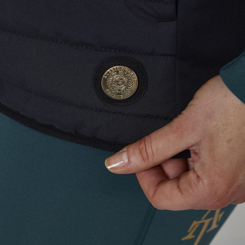 Shires Ladies Aubrion Team Gilet (Black)