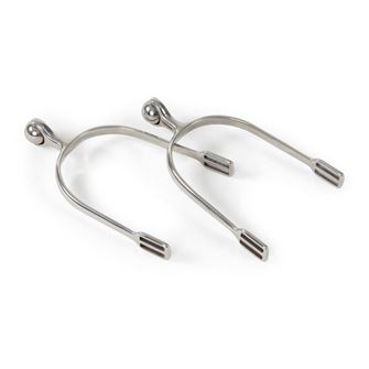 Shires Stainless Steel Roller Ball Spurs 20mm