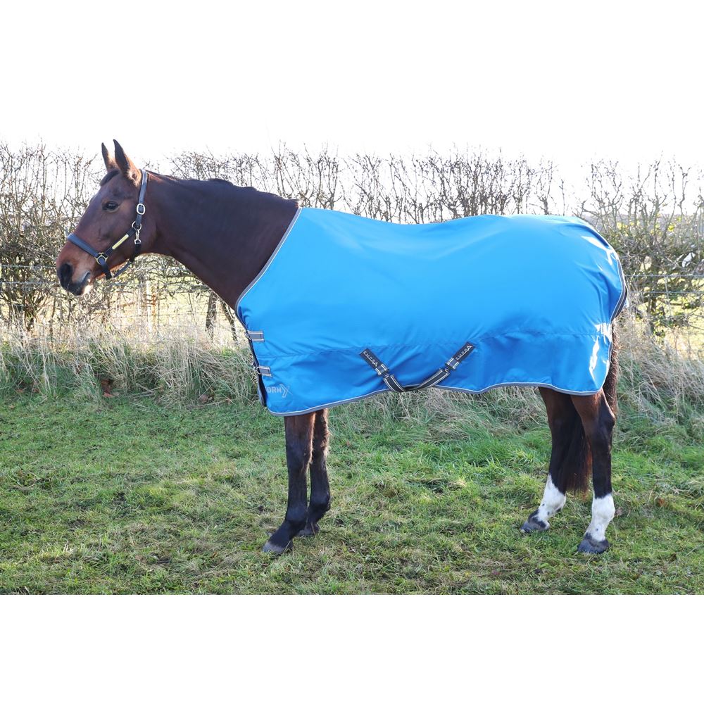 Hy Equestrian StormX Empra 0g Turnout Rug (Blue)