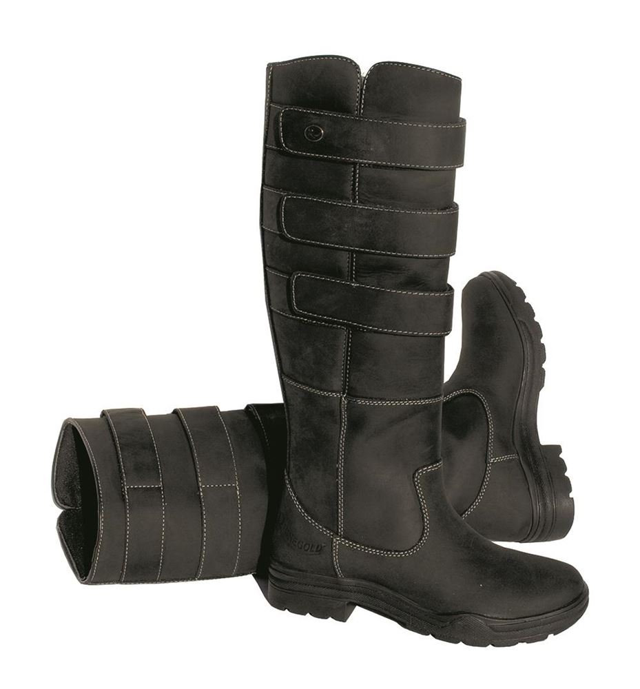 Rhinegold Elite Adults Colorado Country Boot (Black)