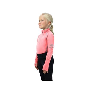 Hy Sport Active Young Rider Base Layer (Coral Rose)