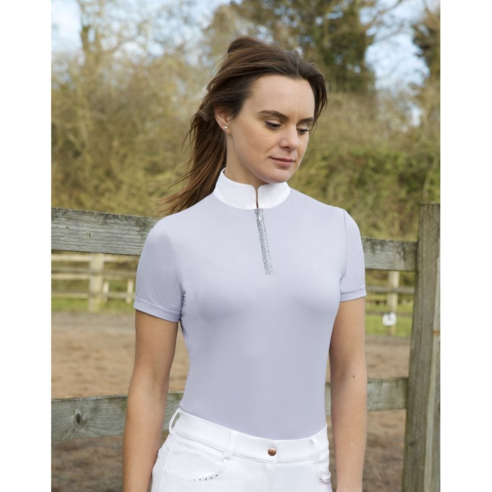 Hy Equestrian Solferino Ladies Show Shirt (Lilac)