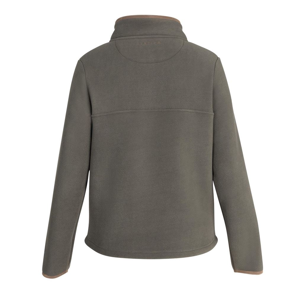 Shires Aubrion Core Ladies Half Zip Fleece (Green)