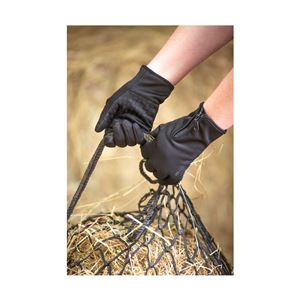 Hy Equestrian Stalactite Zip Riding and General Gloves (Black)