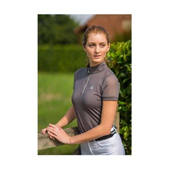 Hy Equestrian Maddie Mesh Sleeved Ladies Show Shirt