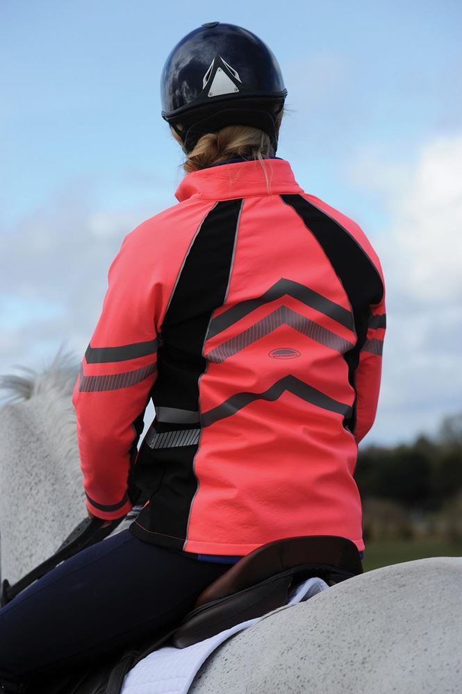 WeatherBeeta Reflective Softshell Fleece Lined Childs Jacket