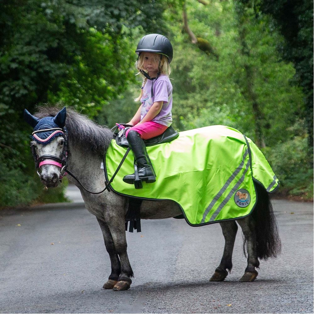 Gallop Ponie Retro Reflective Waterproof Exercise Sheet
