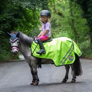 Gallop Ponie Retro Reflective Waterproof Exercise Sheet