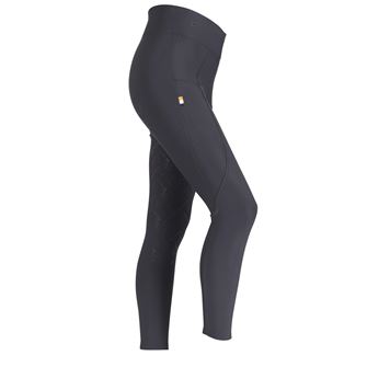 Shires Aubrion Optima Ladies Sport Riding Tights (Black)