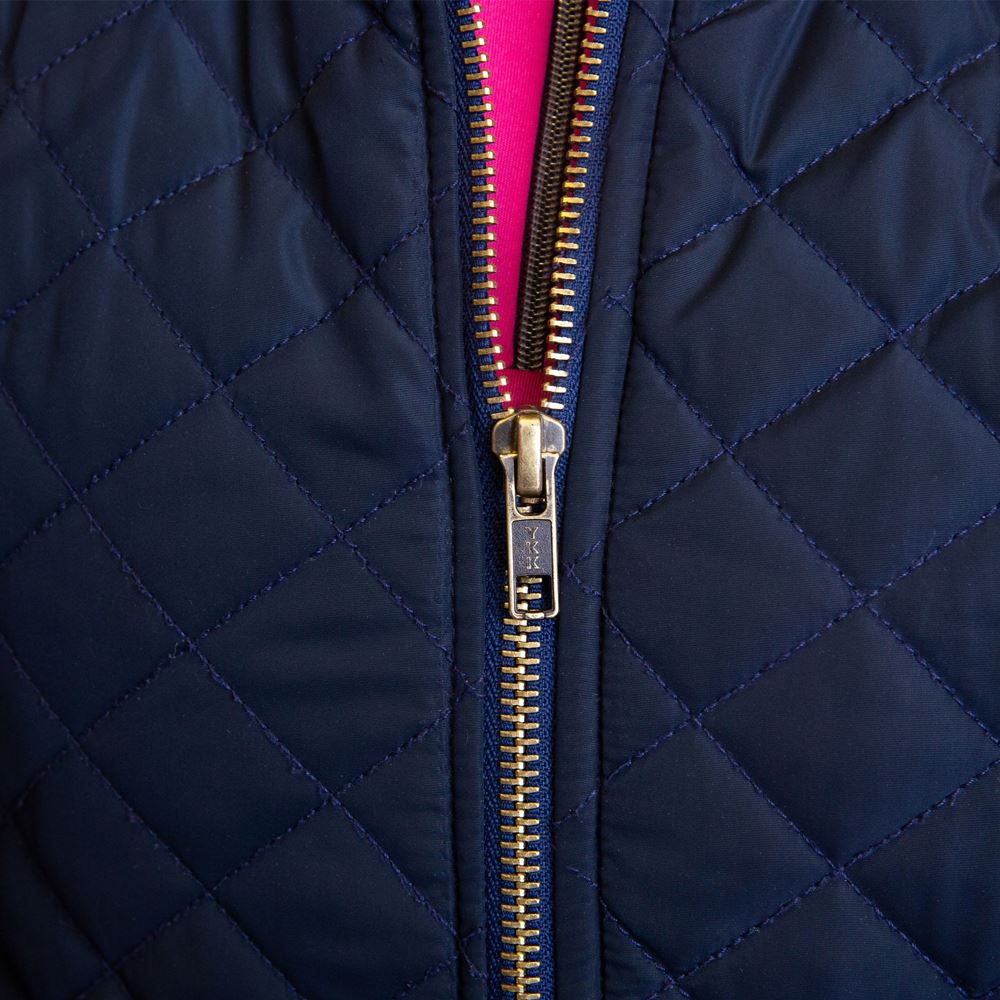 Gallop Women's Navy Gilet