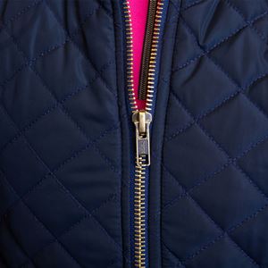 Gallop Women's Navy Gilet