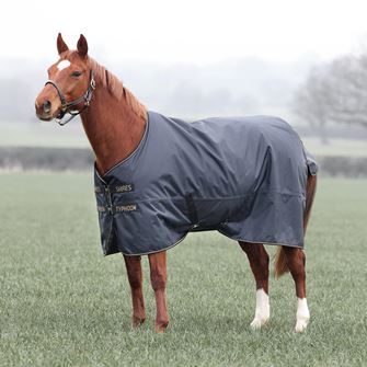 Shires Typhoon 50 Lite Turnout Rug (Black)