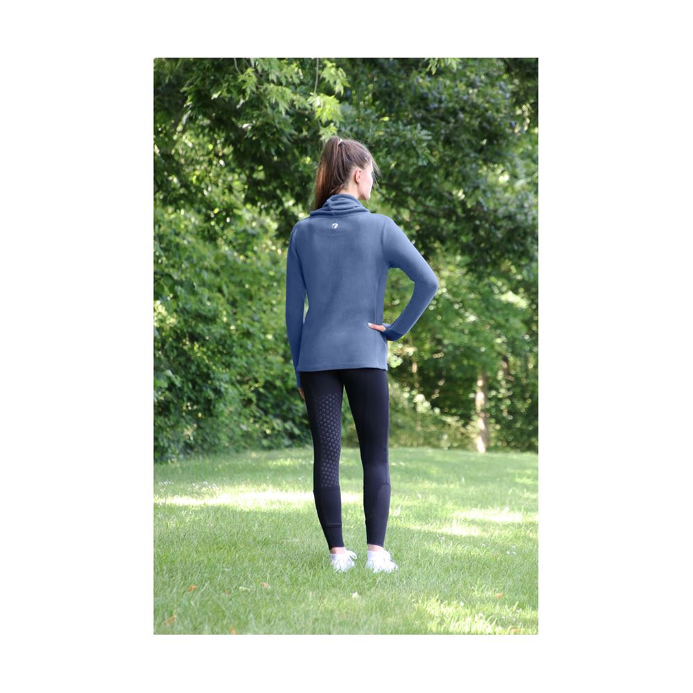 Hy Equestrian Synergy Cowl Neck Top (Riviera)