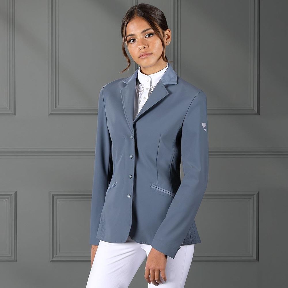 Shires Aubrion Bolton Show Jacket (Storm Grey)