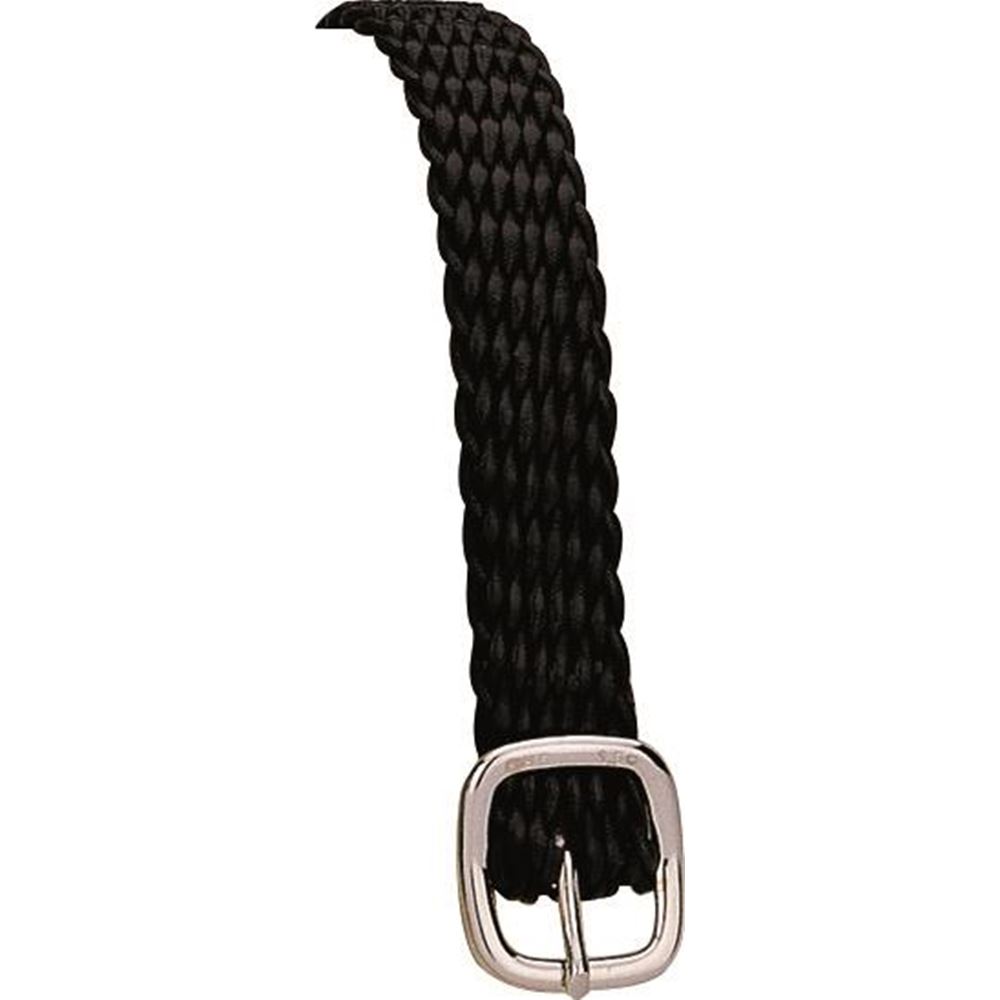 Sprenger Plaited Spur Straps with Nickle Buckles