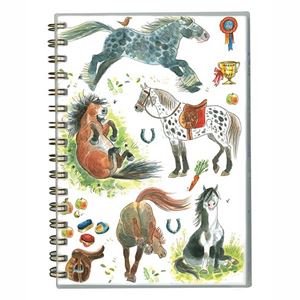 Jenkinsons A5 Wiro Notebook - Happy Horses