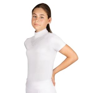 Hy Equestrian Children's Roka Regal Show Shirt (White)